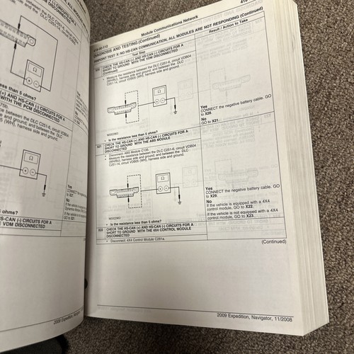 2009 Ford Expedition Navigator Workshop Service Manual Volume 1 & 2 Factory Book - Picture 6 of 8