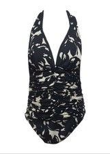 MAGICSUIT By MIRACLESUIT Women's Black Slimming One Piece Swimsuit 3269 8 NWT