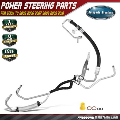 #ad Power Steering Pressure and Return Hose Assembly for Scion tC 2005 2010 L4 2.4L $83.98