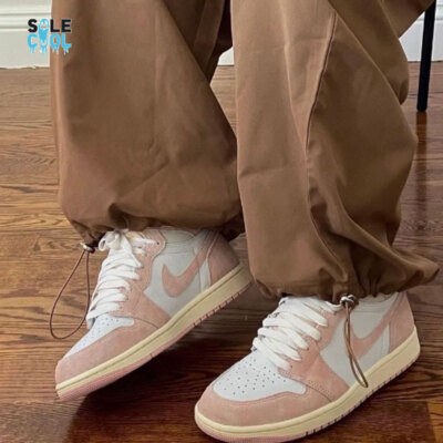 Size 9.5 - Air Jordan 1 Retro OG High Washed Pink W for sale