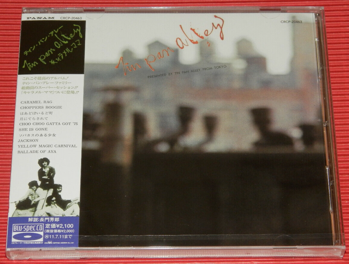 TIN PAN ALLEY CARAMEL MAMA Haruomi Hosono JP BLU-SPEC CD
