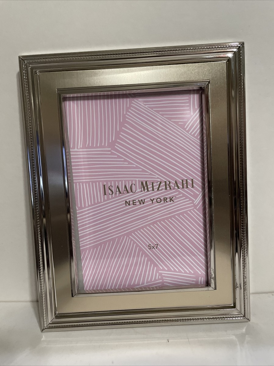 風景画 MIZNECOSMITH 金属フレーム Lawrence Frames Isaac Mizrahi Metal Frame 5x7 Gold Silver | eBay
