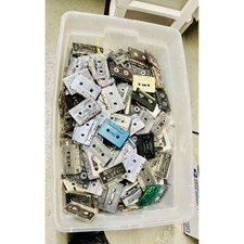 Lot Of 25 Used Cassettes For Arts  Crafts Or Decorations or Usage - L K  