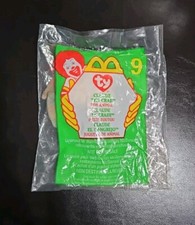 Ty Beanie Baby Claude The Crab McDonalds Collectible Plush Retired Original New