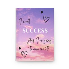 Hardcover Journal Matte with Success Affirmation