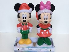 Gemmy Disney Minnie  Mickey Mouse Blow Mold Christmas Light-Up Decor 2024 NIP 