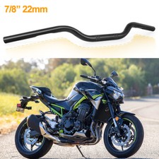 7/8" 22mm Motorcycle Tracker Drag Handlebar Stainless For Kawasaki Z900 Z650 800