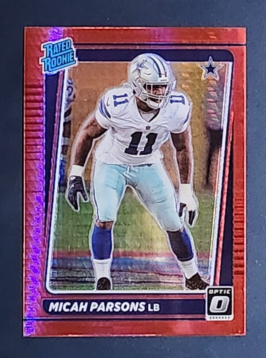2021 Donruss Optic Football COLOR / SERIAL NUMBER / VARIATION PRIZMS U Pick