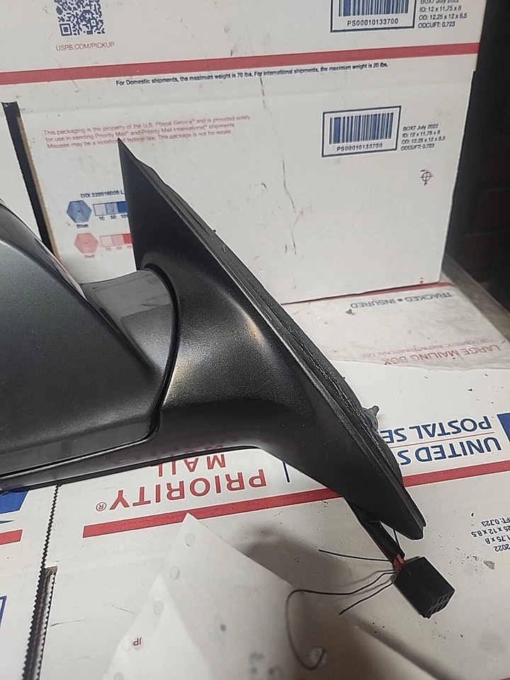 Espejo retrovisor eléctrico gris para puerta de pasajero Chevrolet Malibu 2008-2012 OEM Foto 2 de 4