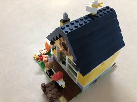 LEGO 3 in 1 Creator 31035 Beach Hut Incomplete Set, No Instructions, No Box