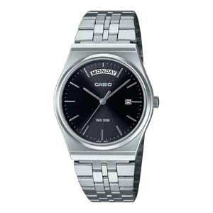 Casio Men's Analog Stainless Steel Band  Waterproof Watch MTP-B146D-1A