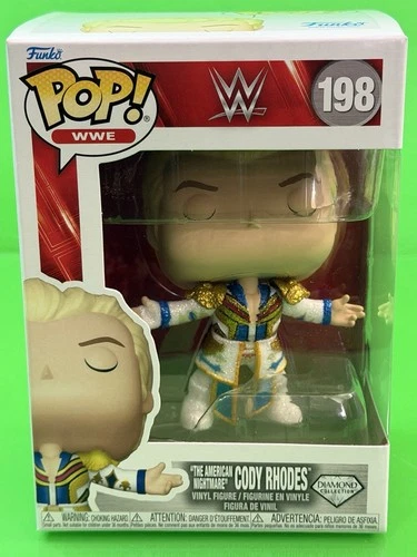 Funko Pop! WWE #198 The American Nightmare Cody Rhodes Vinyl Figure New!!!