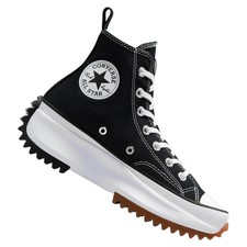 Converse Run Star Hike High Top Casual Unisex Sneaker Schuhe schwarz neu