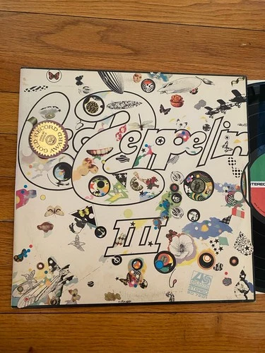 LED ZEPPELIN 3 EX LP ORIG. 1970 ATLANTIC 1841 BROADWAY WORKING WHEEL PRESSWELL￼￼