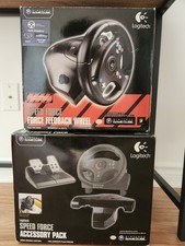 Logitech force de vitesse Feedback + Pédales pour gamecube