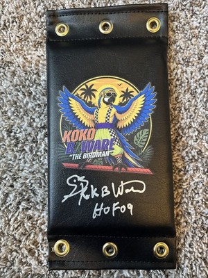 Koko B. Ware Autographed Mini Turnbuckle Pad