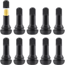 Quacc 10 PCS TR413 Rubber Snap-in Tire Valve Stems Sturdy Replacement Tyre... 