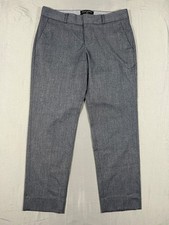 Banana Republic Avery Dress Pants Petite 0 Blue Career Stretch Womens