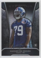 2013 Bowman Sterling Prism Refractor /25 Damontre Moore #38 0v0