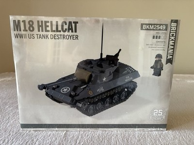 Brickmania M18 Hellcat WW2 US Tank Destroyer SEALED | eBay