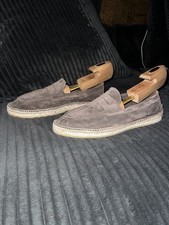 VELASCA Milano Cavagnin - Pelle di vitello scamosciata marrone scuro taglia 46