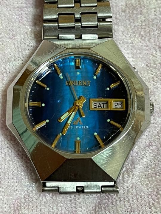 ORIENT CHRONO ACE Automatic Blue Dial Gradient G4… - image 2