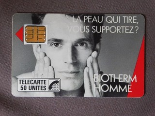 Chip Card France Biotherm Homme 1987