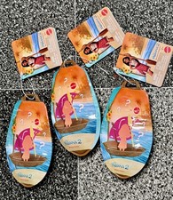 Mattel Disney Moana 2  Toy Set with Surprise Small Doll, Canoe/Boat Figure x3