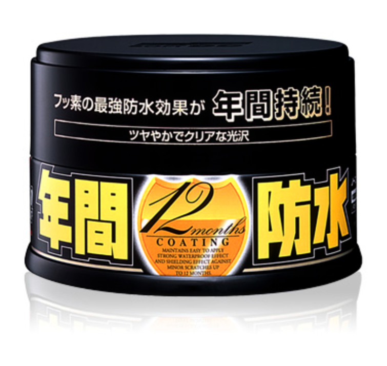 SOFT99 Glaco 00300 Fusso Coat 12 Months Wax Dark Color For Automotive 200g