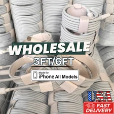 For iPhone 17 16 15 14 13 12 11 Pro 8 20W PD USB C Fast Charger Type C Cable Lot