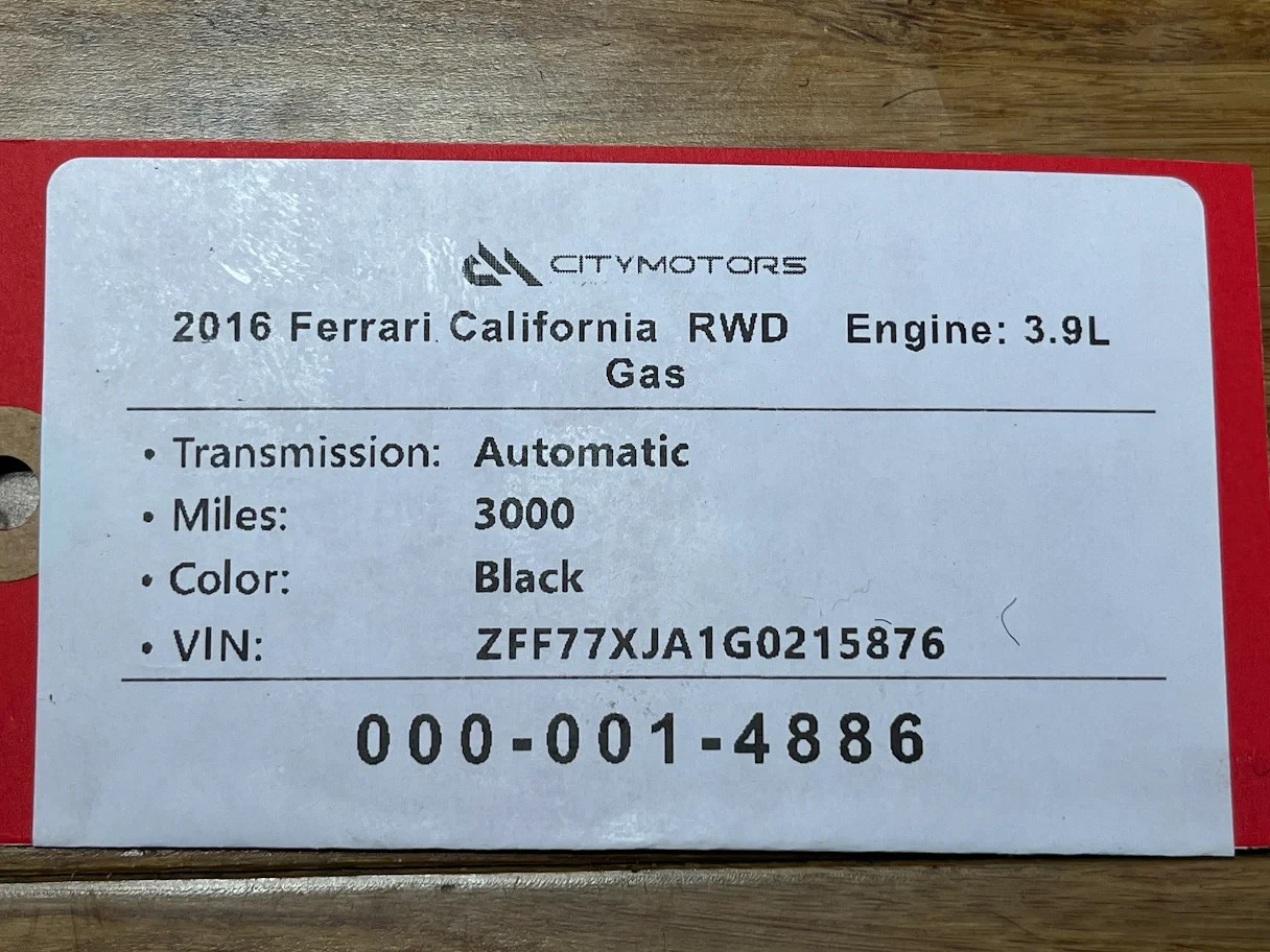 2015-2020 Ferrari California T Power Steering Pump Motor 3K Miles OEM