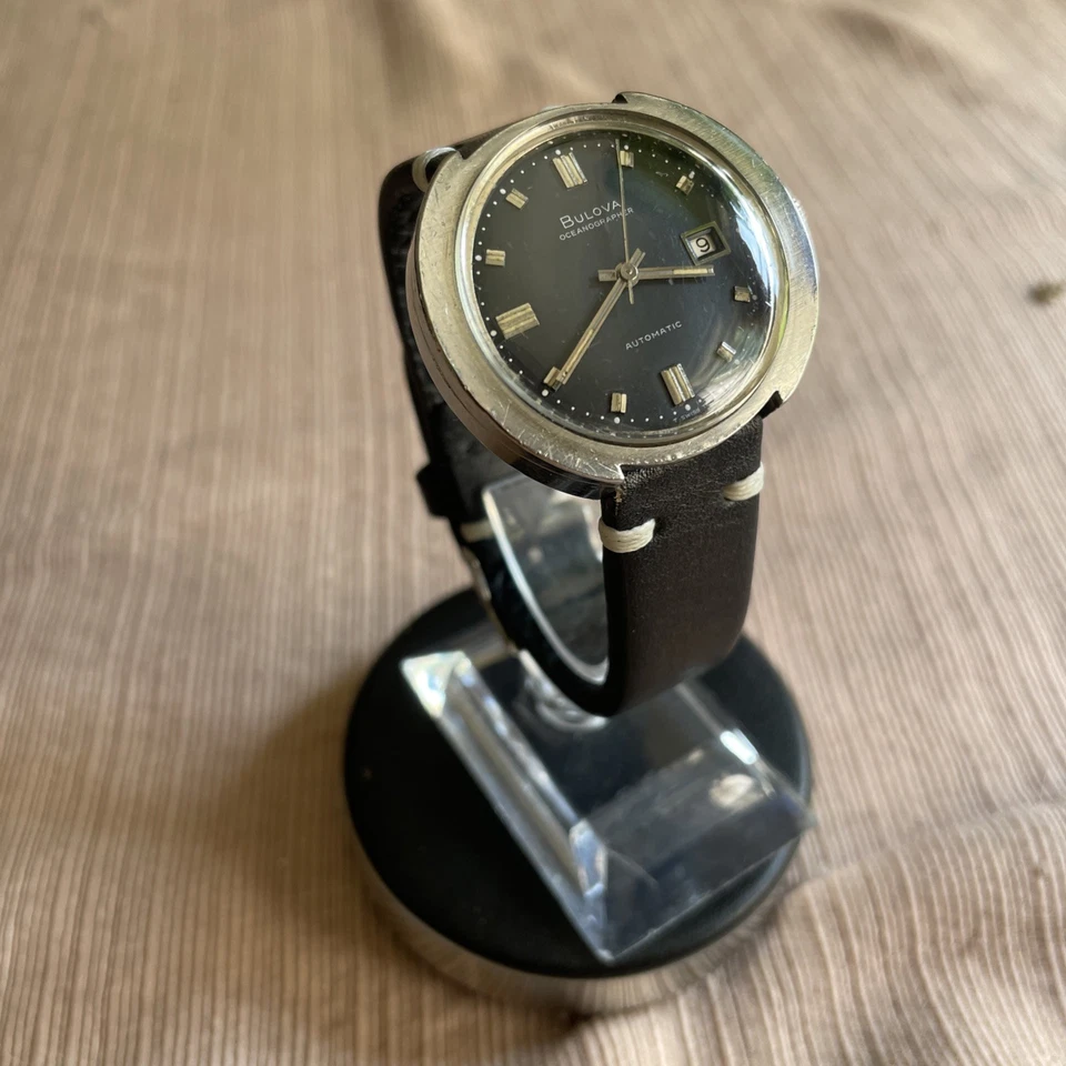 1968 Bulova Oceanographer M8 Automatic Watch Cal. 11AL – Serviced, Runs Great - Image 3 of 4