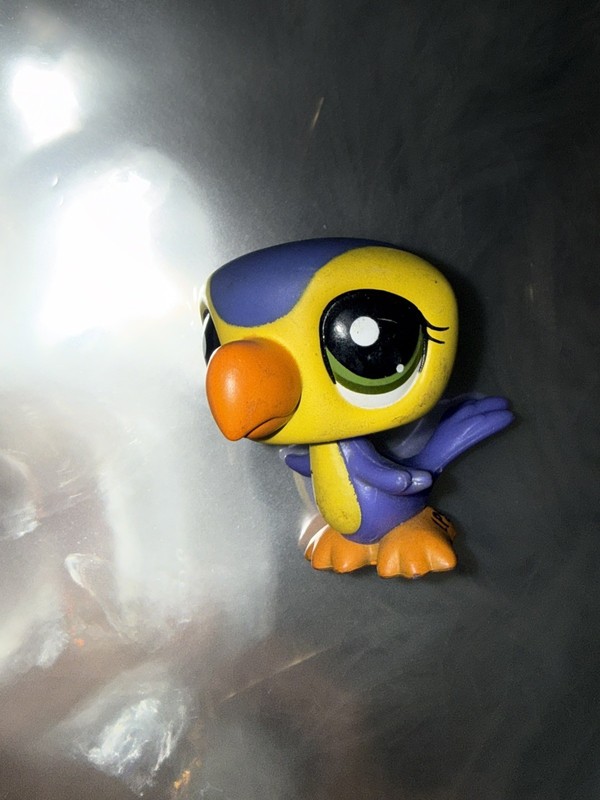 TOUCAN BIRD #1783 - Authentic Littlest Pet Shop - Hasbro LPS