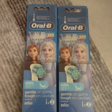 2 pack ORAL-B Pack of 2 ea Kids Disney Frozen Replacement Toothbrush Heads