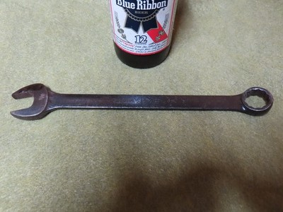 Vtg Snap-On GOEX-20,11/16'' Comb. Wrench,9-1/4'',1965 Black,USA~AVG+ SO7.10.26
