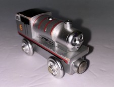 Silver Percy 60 Year Limited Edition Thomas the Train Wooden Railway Rare