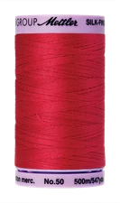 Poinsettia 0102 | Silk-Finish Cotton 50wt - #9104 (500M / 547Y Spool) | Mettler