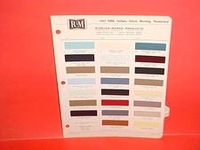 1967 FORD MUSTANG MACH I BOSS 302 FAIRLANE RANCHERO THUNDERBIRD PAINT CHIPS RM
