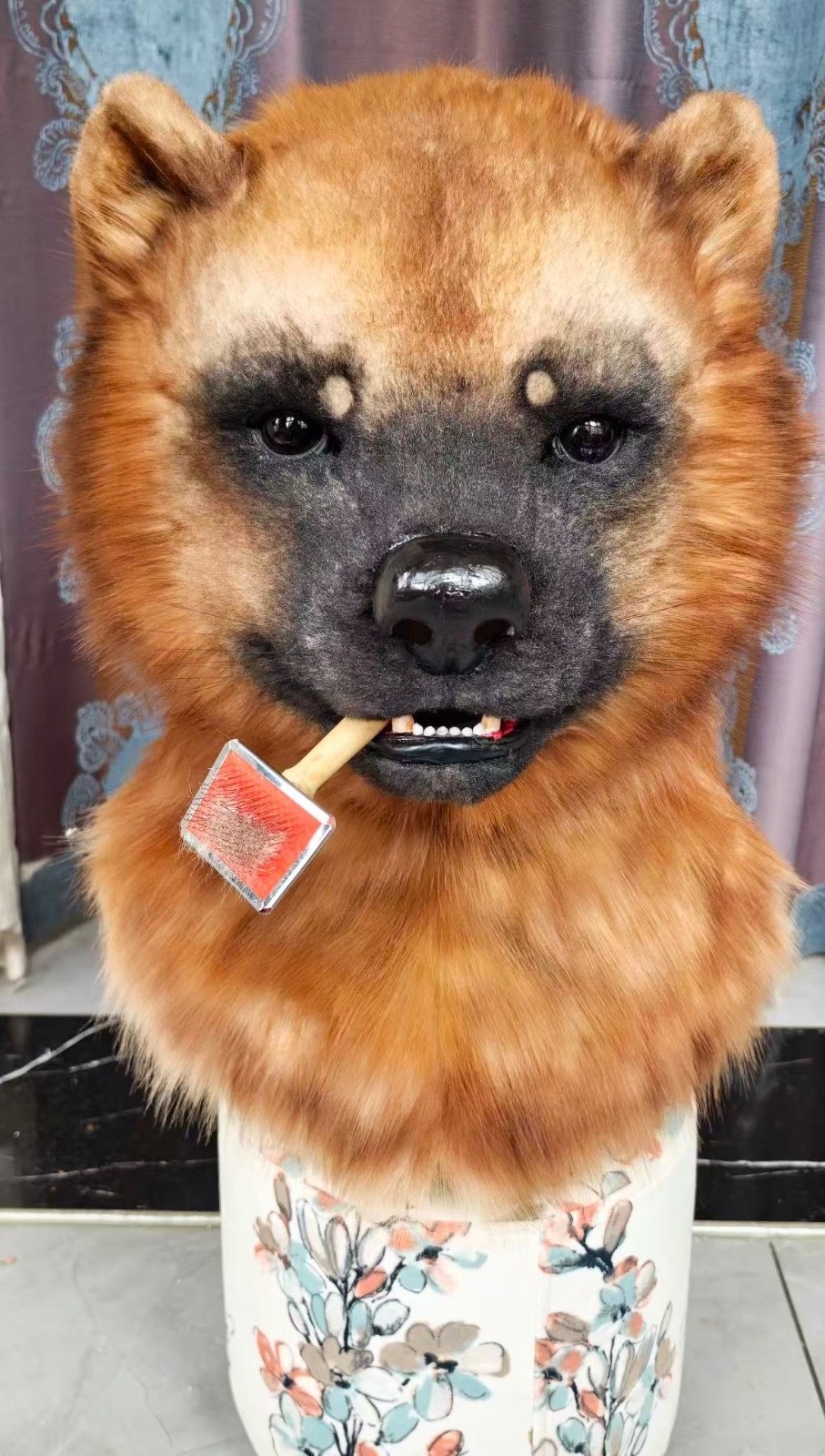 Customizable High-Quality Realistic Wolverine Fursuit Head Cosplay Mascot image 2