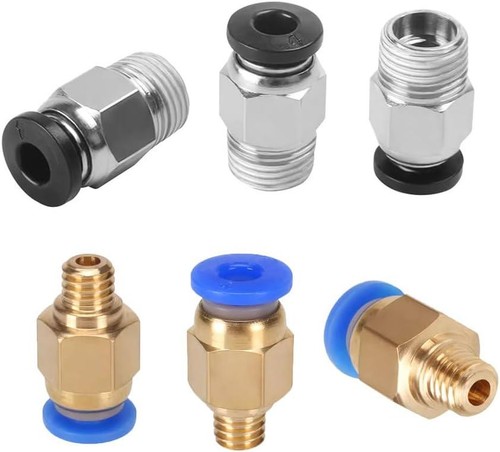 Tubo de teflón PTFE para impresora 3D de 3 metros, con conector neumático PC4-M6 6 piezas - Imagen 4 de 9