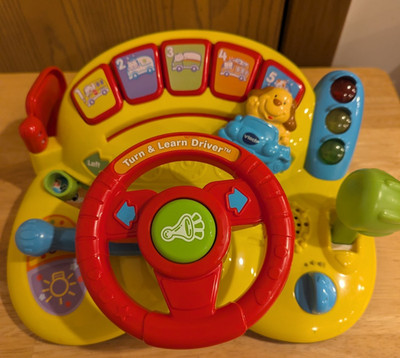Vtech Turn and Learn Driver-Educational and Interactive Driving Toy