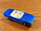 1968 Hot Wheels Redline Custom Firebird Blue Exterior White Interior