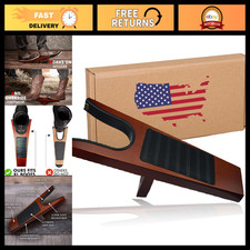 Heavy Duty Wood Boot Jack - Cowboy Boot Remover Tool for Easy Footwear Removal