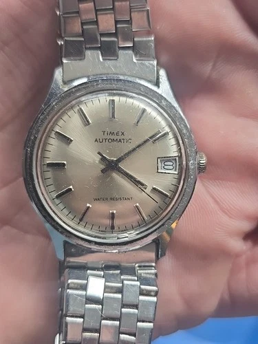 Vintage 1978 Mens Timex Automatic Men's Watch - REPAIR