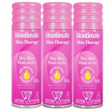 Skintimate Skin Therapy Dry Skin Shave Gel for Women, 3 Pack  Skintimate Shavin