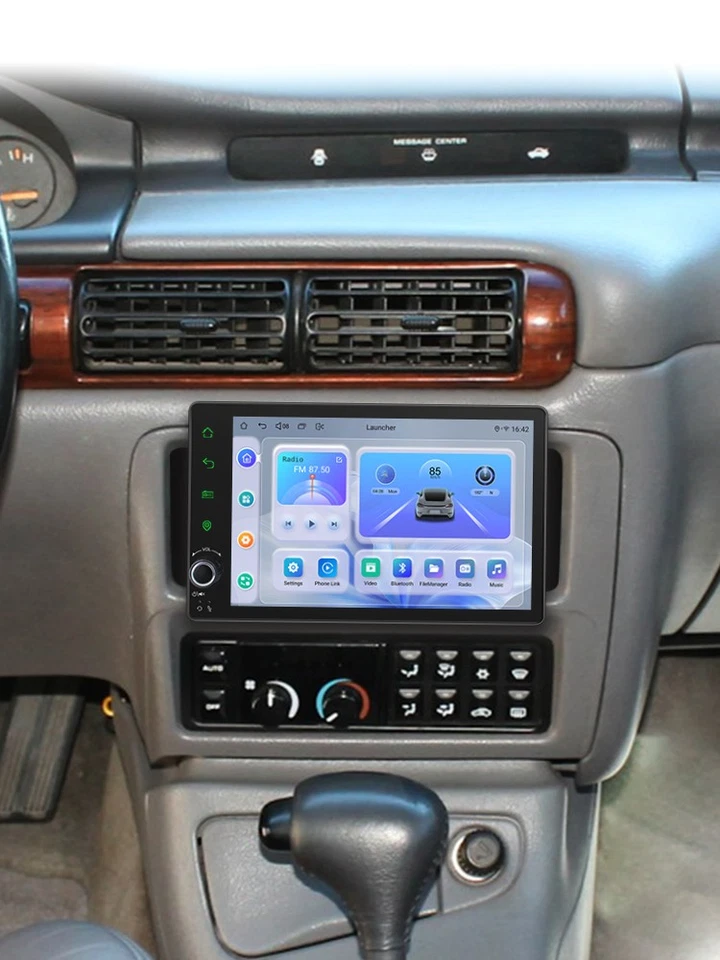  JOYING Qualcomm Head Unit 7 inch For Cherokee 1997-2001 with Volume Knob FM BT - Image 2 of 4