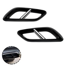 Auspuffblenden Blende Auspuff Abdeckung Set f&uuml;r Mercedes E-Klasse W214 AMG 2024+