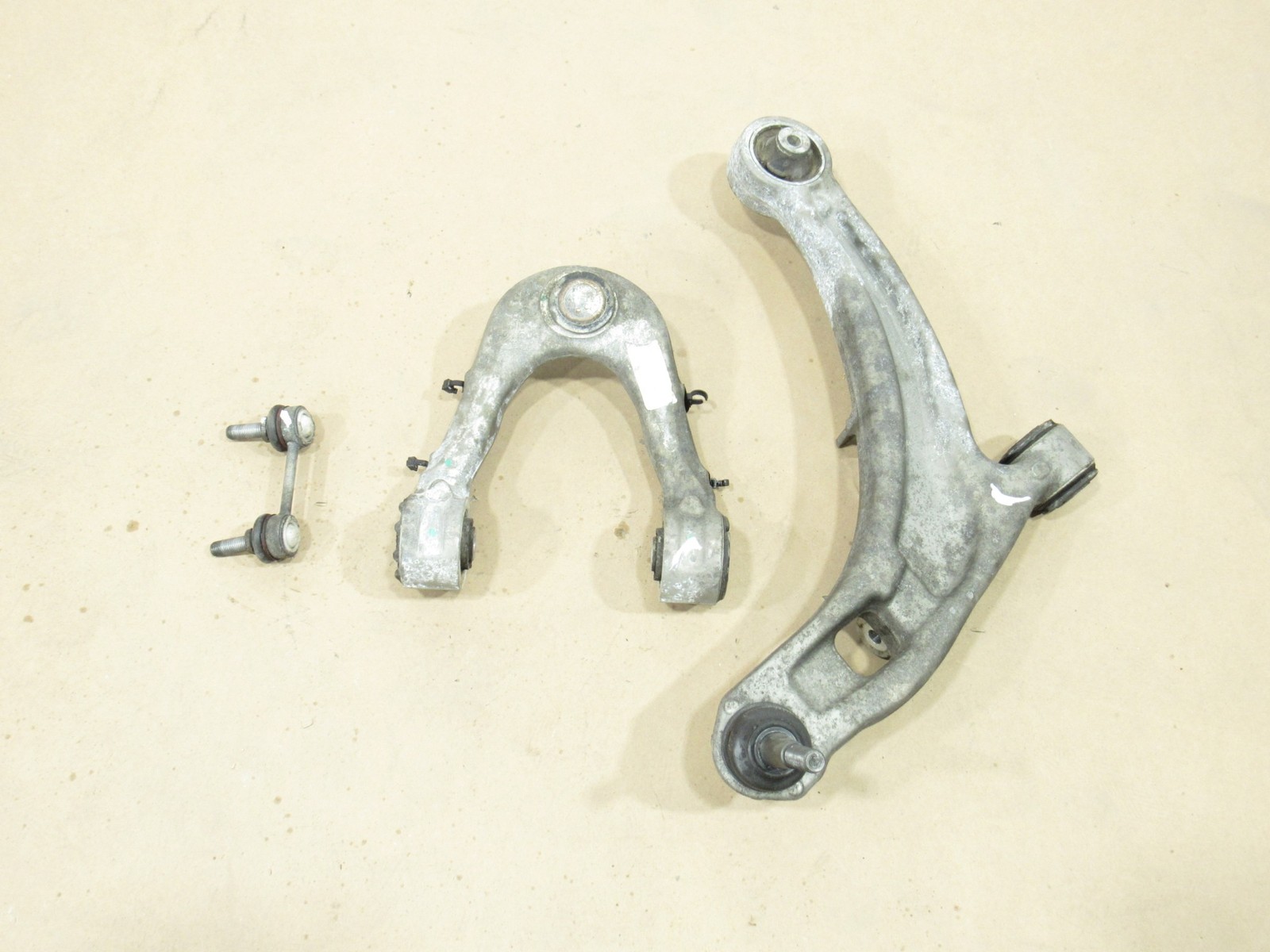 14-18 Aston Martin Vanquish 2014 Front Left Driver Control Arm Link Set 3 PCS ^Y