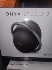SEALED Harman Kardon Onyx Studio 7 Portable Bluetooth Speaker Black HKOS7BLKAM