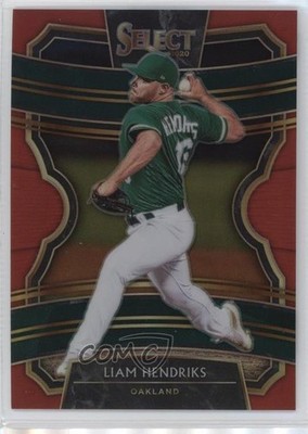 2020 Panini Select Red Prizm /199 Liam Hendriks #23 0q3